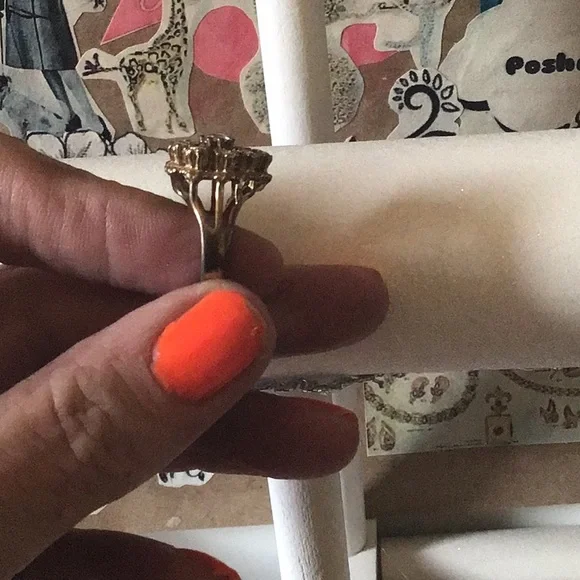 Antique beautiful crown ring - Picture 9 of 11